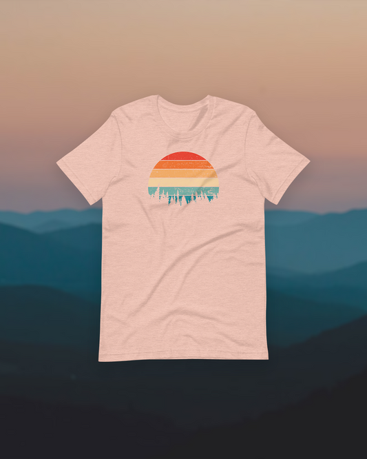 Retro Sunset Silhouette T-Shirt