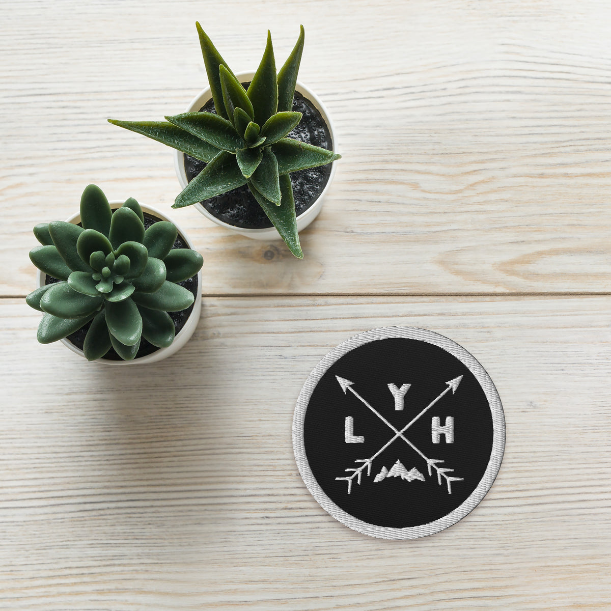 LYH Lynchburg Virginia Embroidered patch