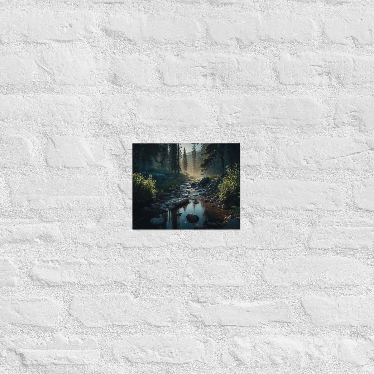 Forest Creek Premium Art Print