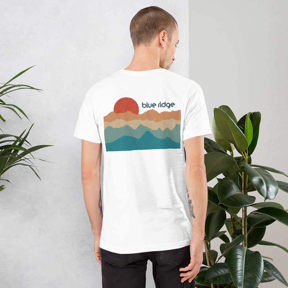 Blue Ridge Mountains Unisex Short Sleeve Tee