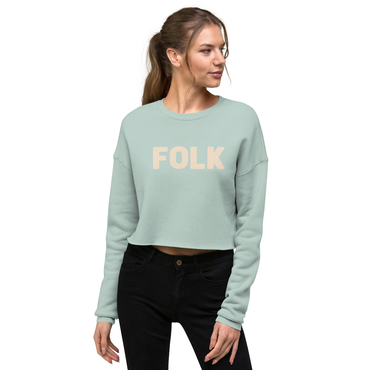 FOLK Crop Sweatshirt