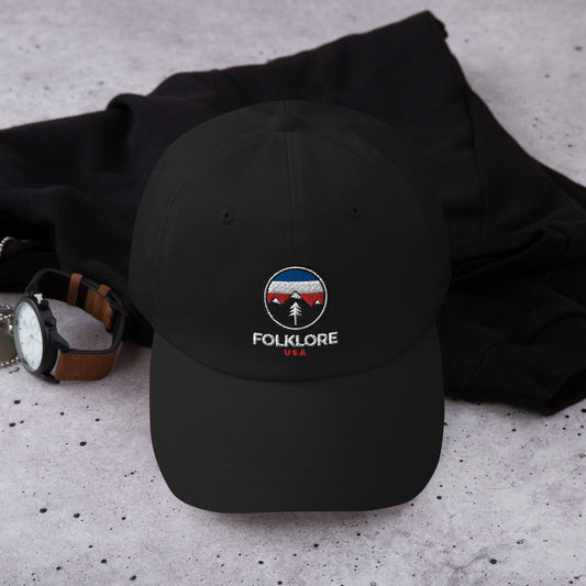 Folklore USA Red White Blue Camp Life Dad Hat