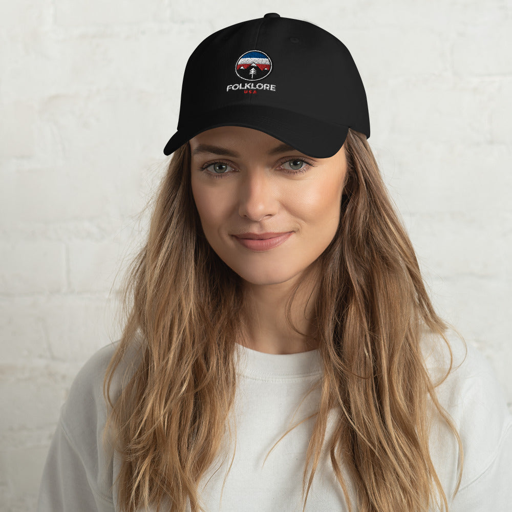 Folklore USA Red White Blue Camp Life Dad Hat