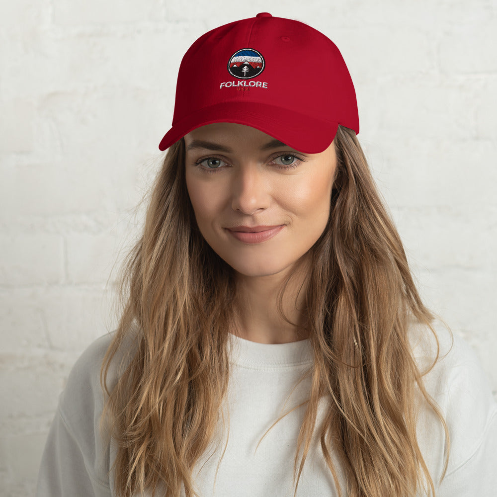 Folklore USA Red White Blue Camp Life Dad Hat