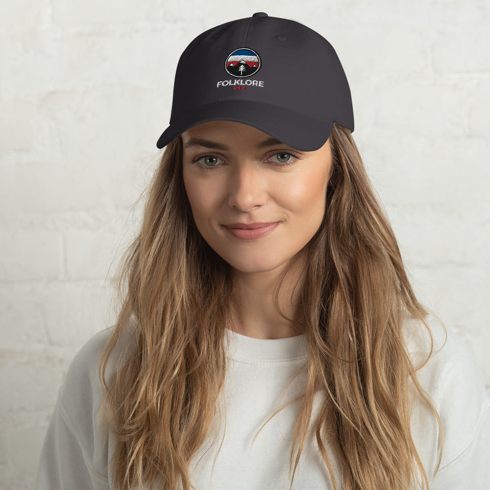 Folklore USA Red White Blue Camp Life Dad Hat