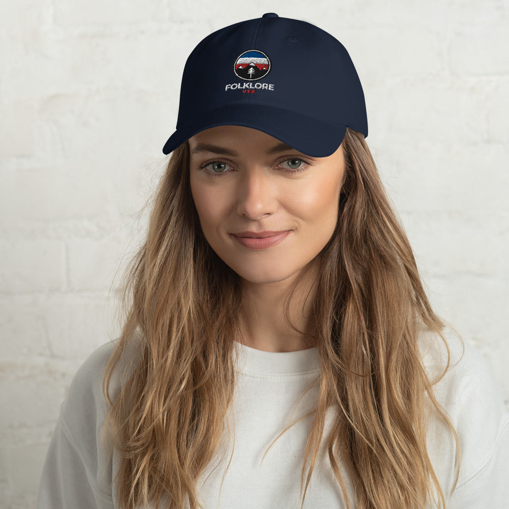 Folklore USA Red White Blue Camp Life Dad Hat
