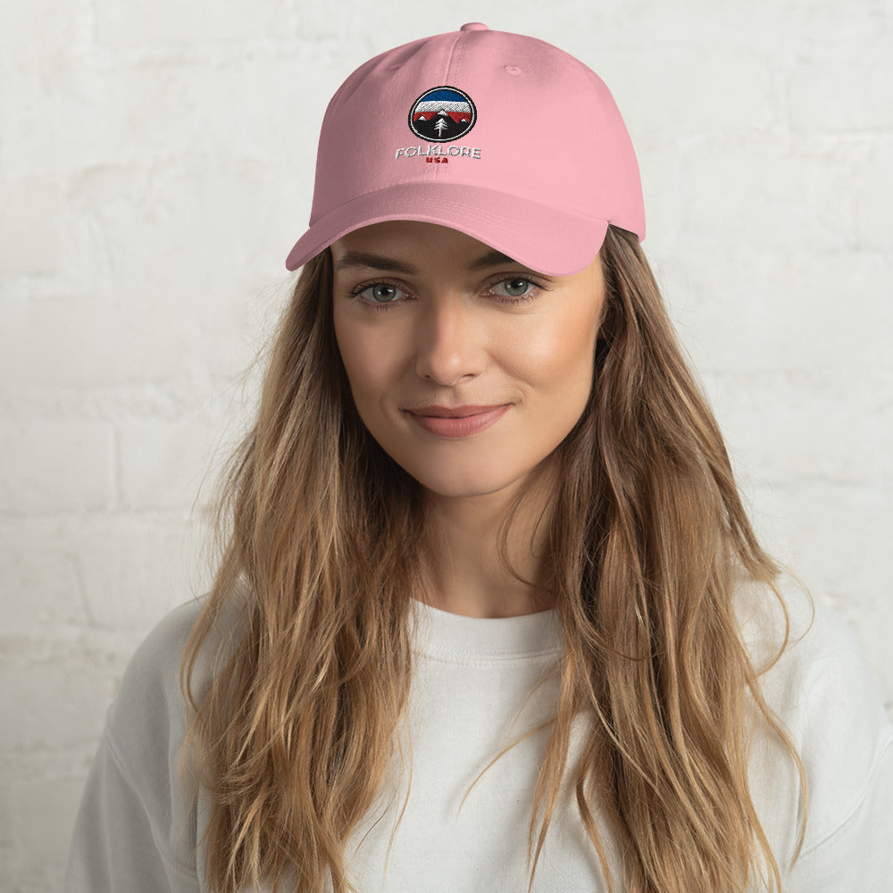 Folklore USA Red White Blue Camp Life Dad Hat