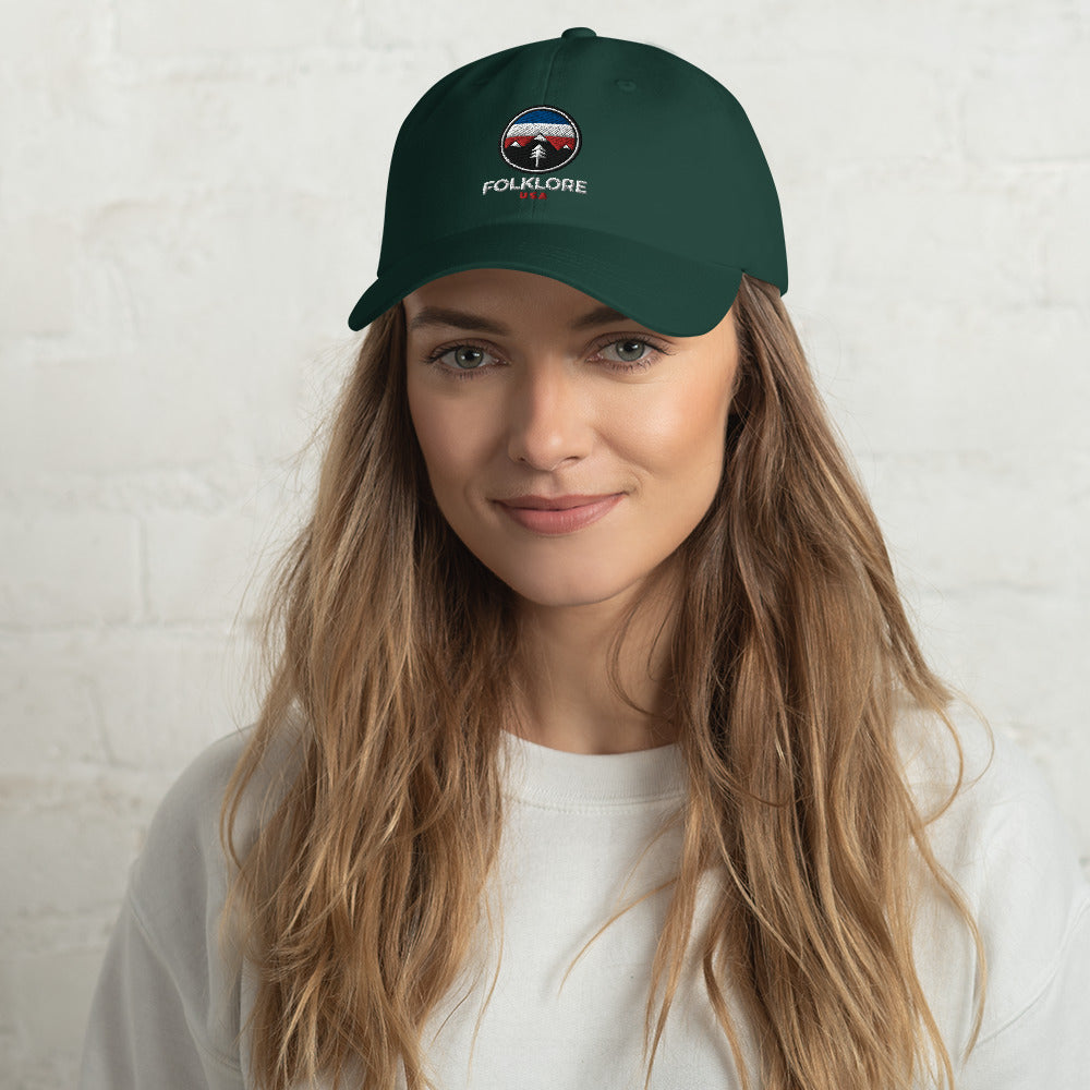 Folklore USA Red White Blue Camp Life Dad Hat