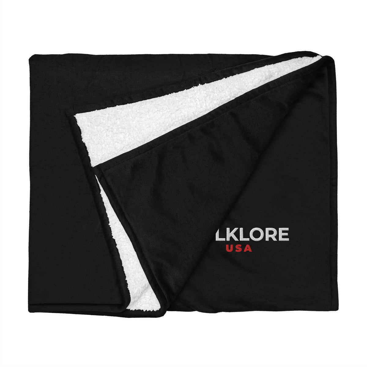 Folklore USA Premium Sherpa Blanket