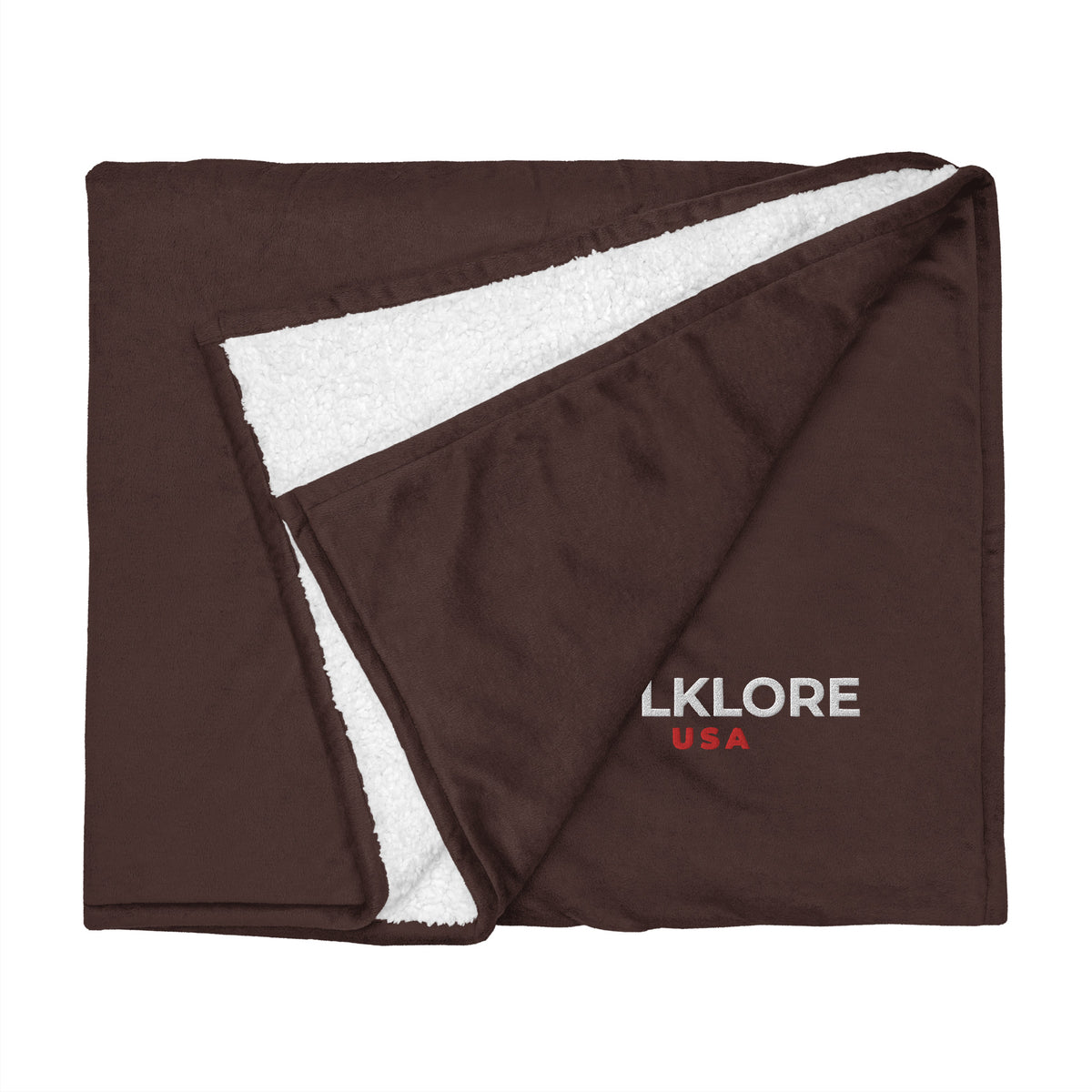 Folklore USA Premium Sherpa Blanket