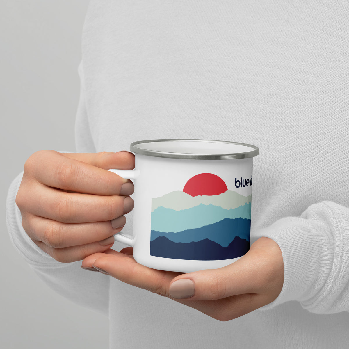 Blue Ridge Mountains Enamel Mug