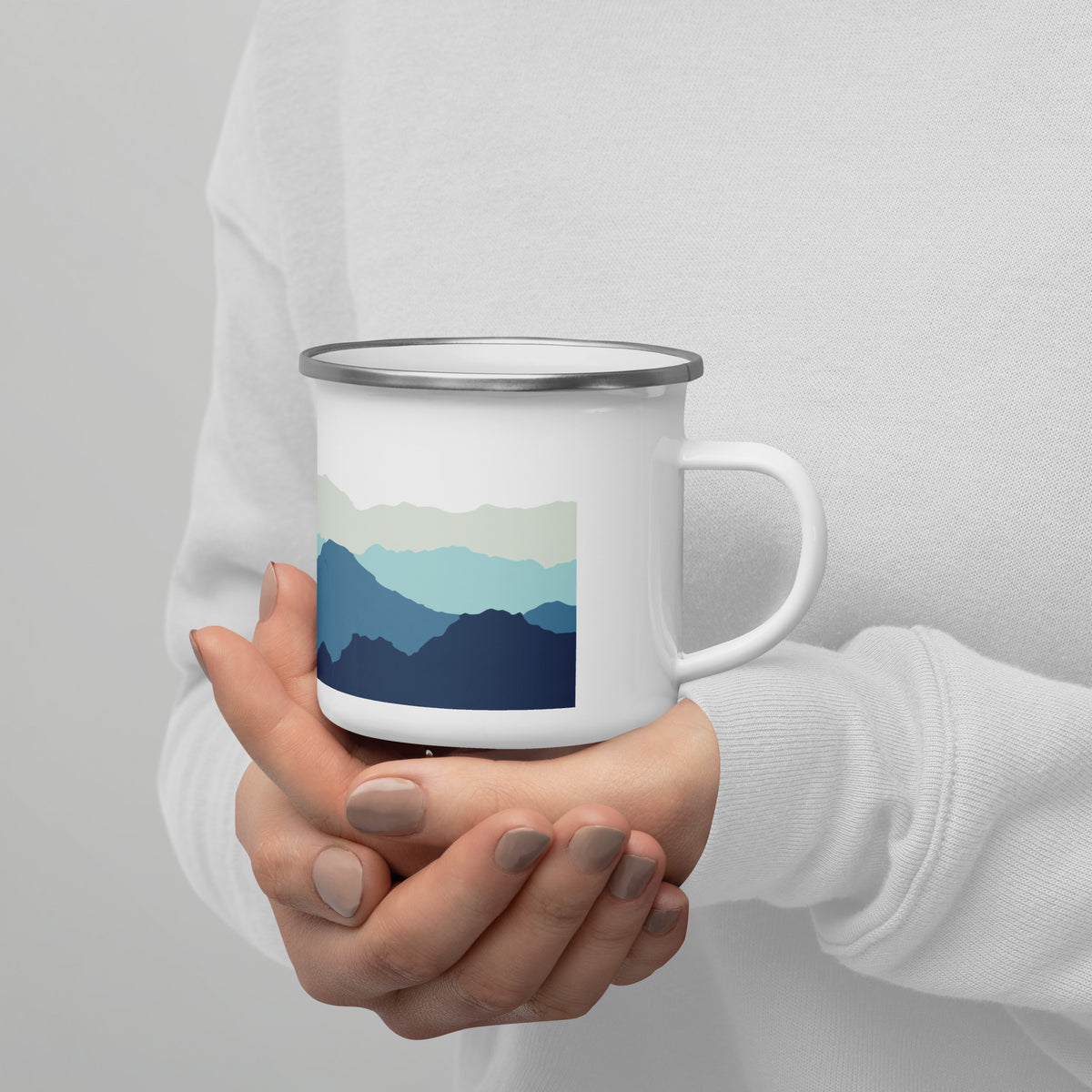 Blue Ridge Mountains Enamel Mug