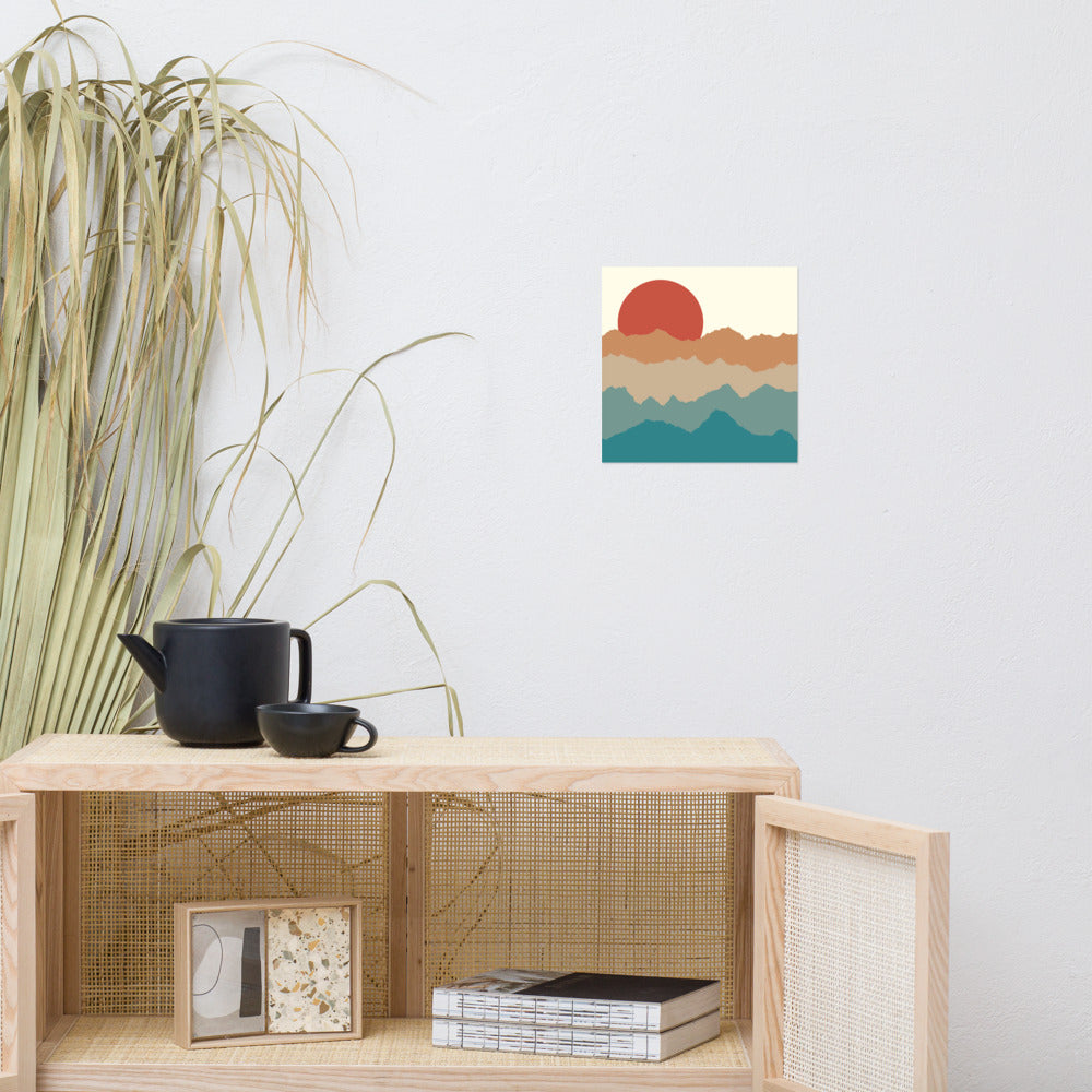 Blue Ridge Mountains Poster