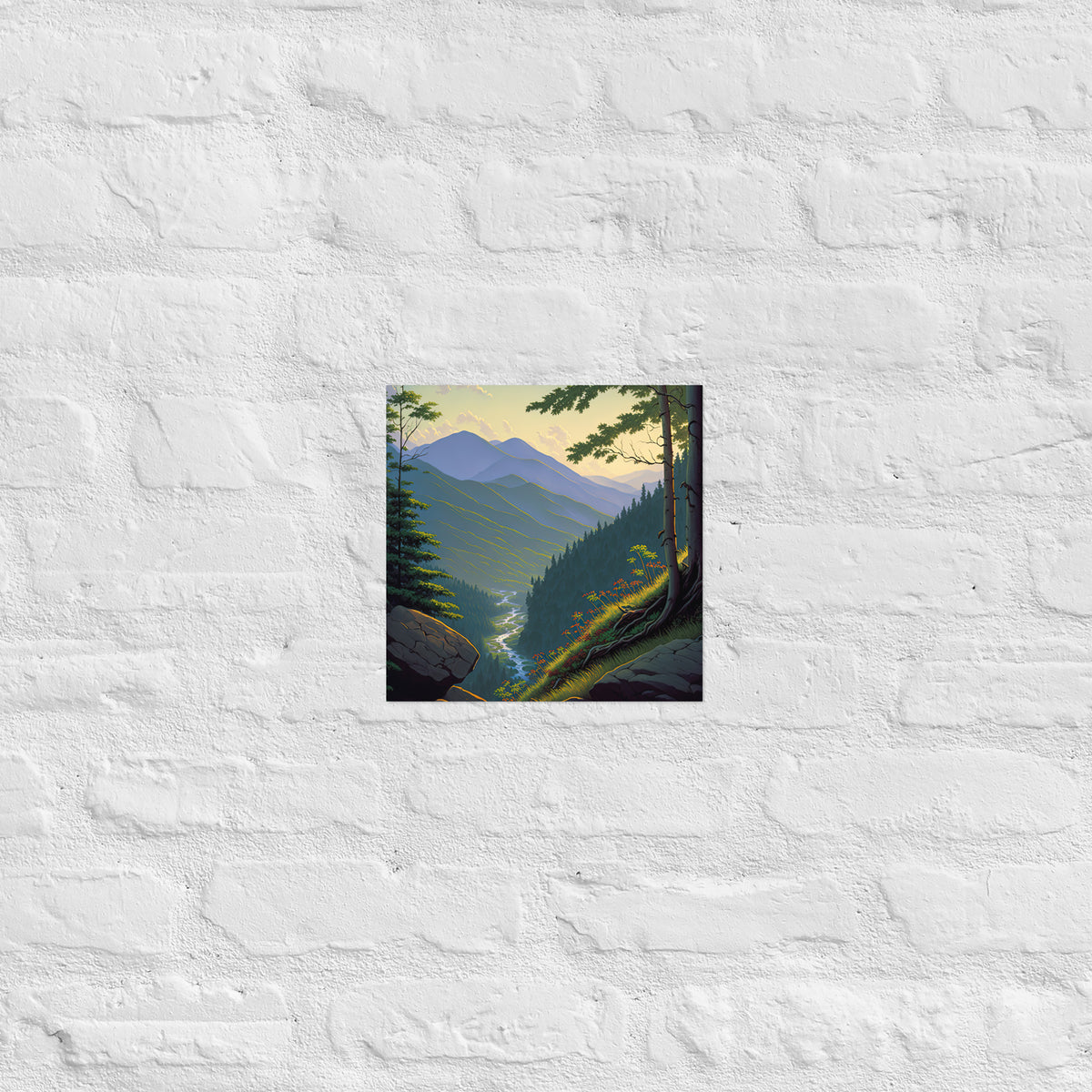 Virginia Mountain River Premium Print