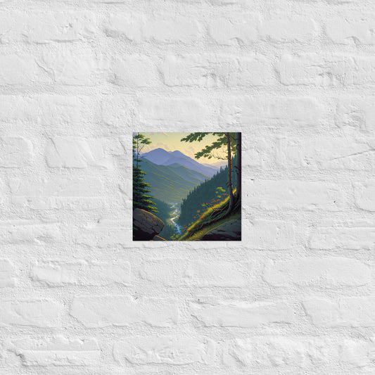 Virginia Mountain River Premium Print