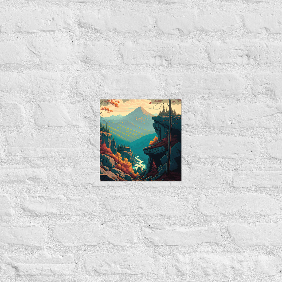 Virginia River Gorge Premium Print