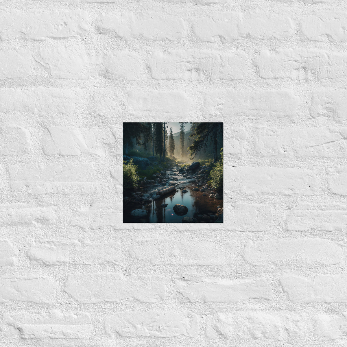 Forest Creek Premium Art Print