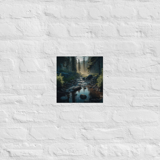 Forest Creek Premium Art Print