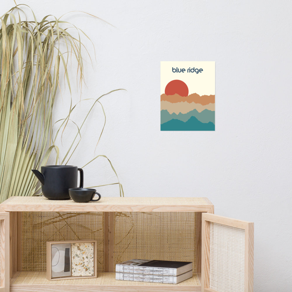 Blue Ridge Mountains Poster