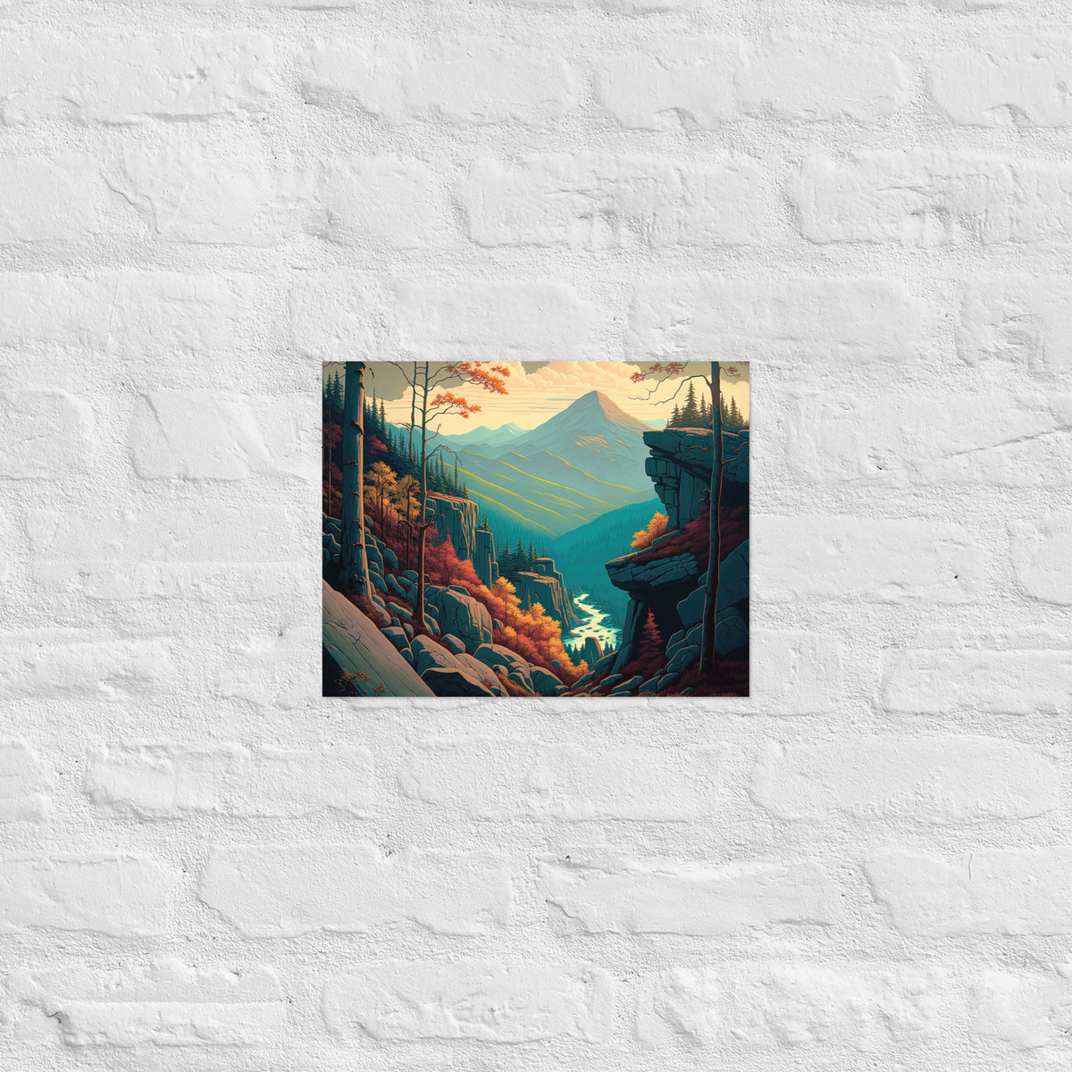 Virginia River Gorge Premium Print