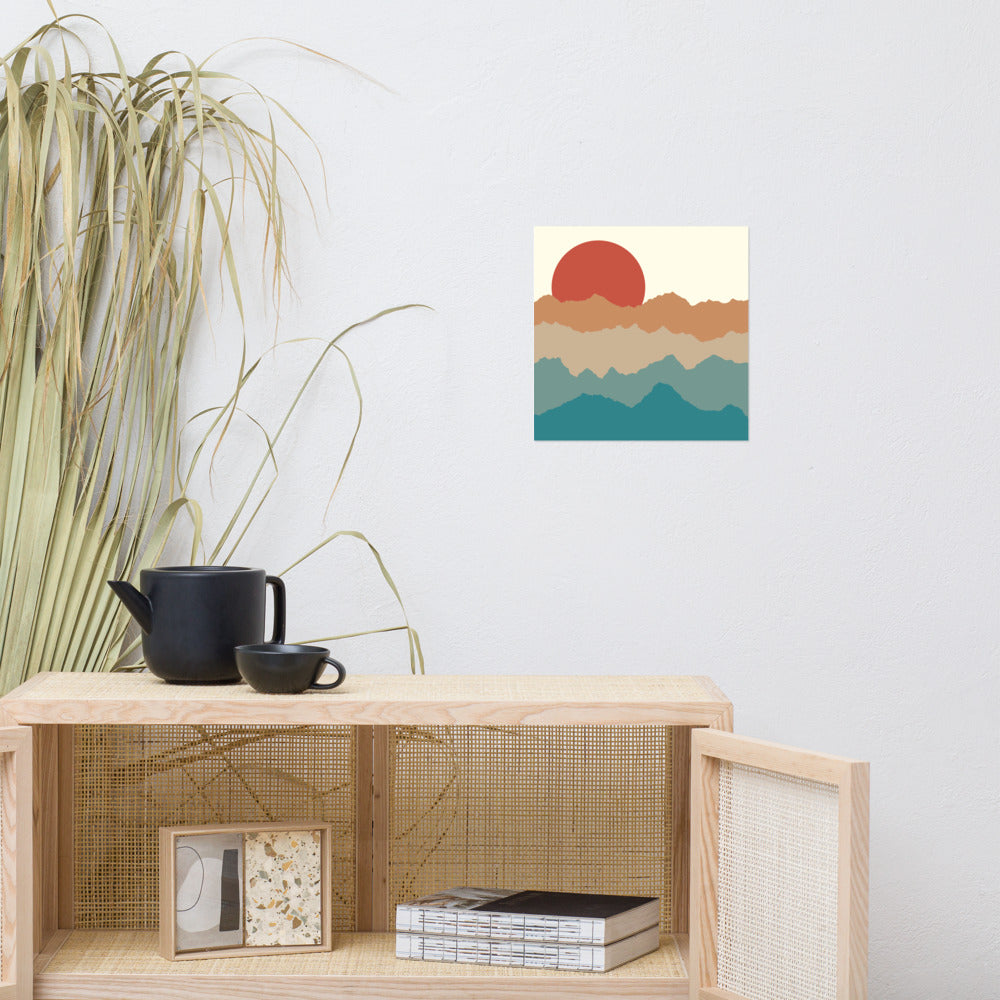 Blue Ridge Mountains Poster