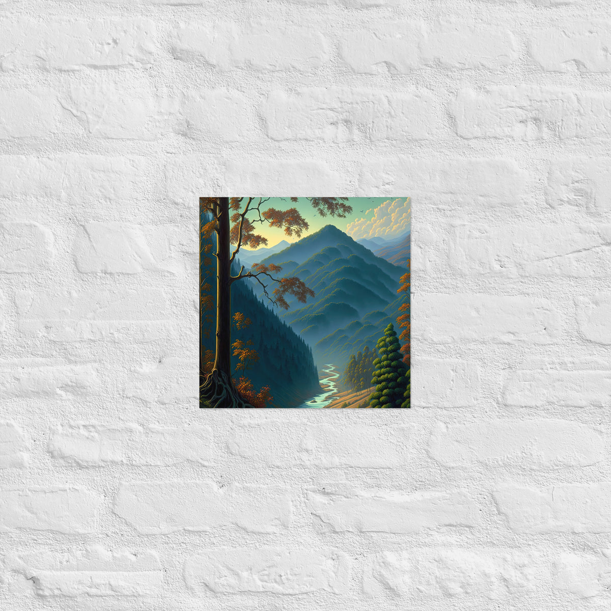 Virginia River Valley Premium Print