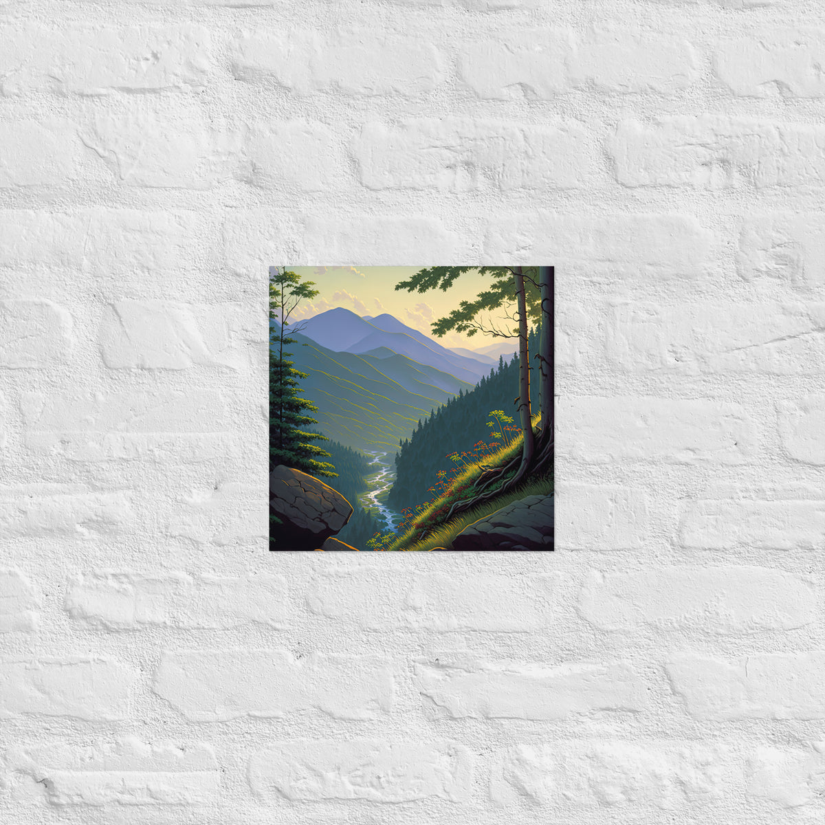 Virginia Mountain River Premium Print