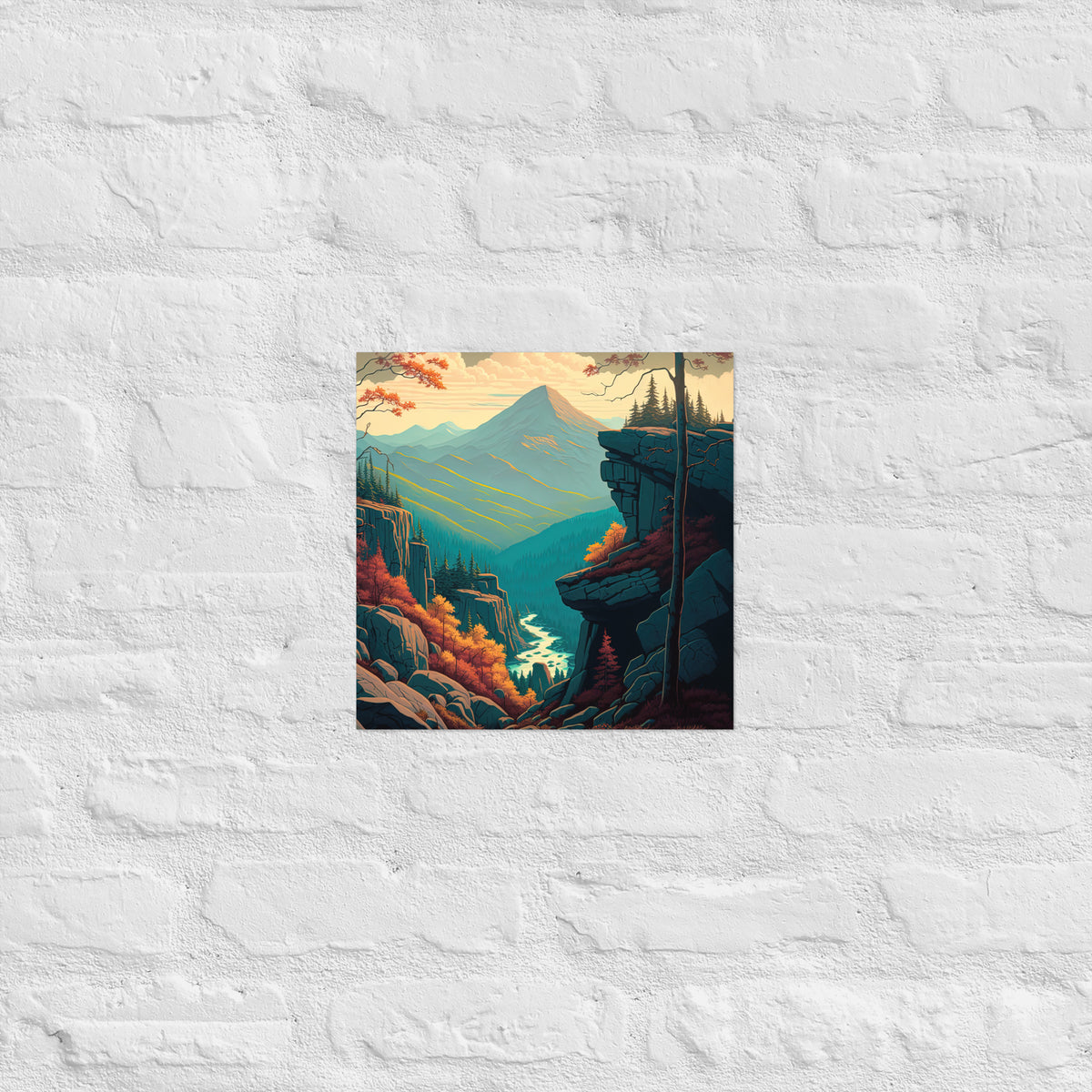 Virginia River Gorge Premium Print