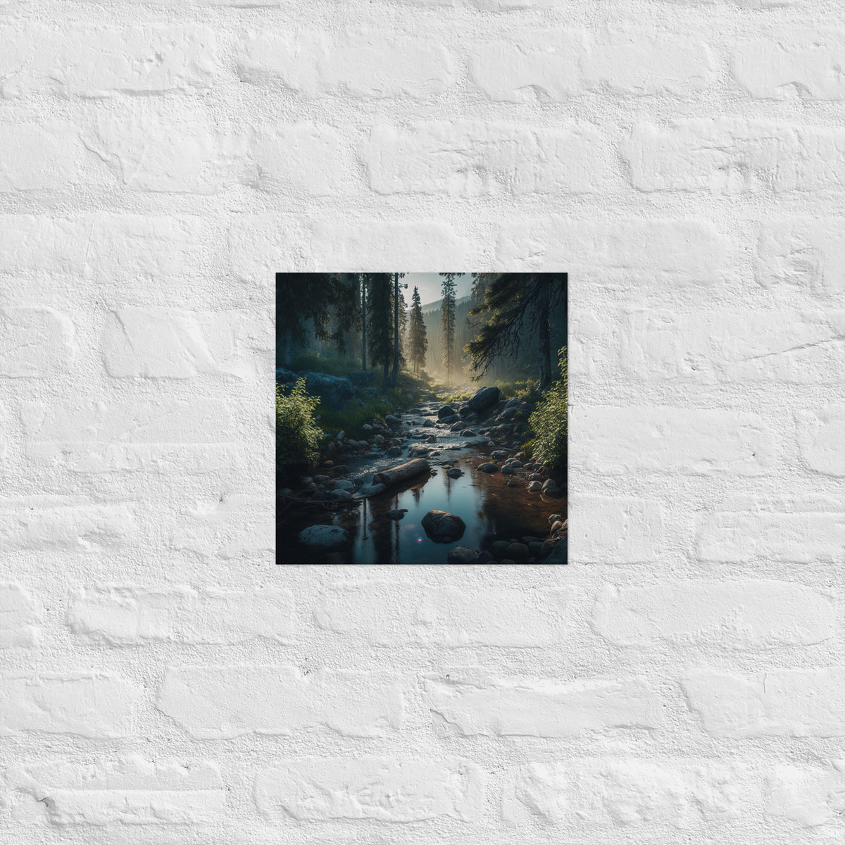 Forest Creek Premium Art Print
