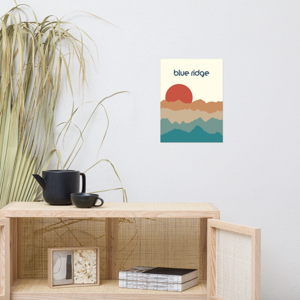Blue Ridge Mountains Poster
