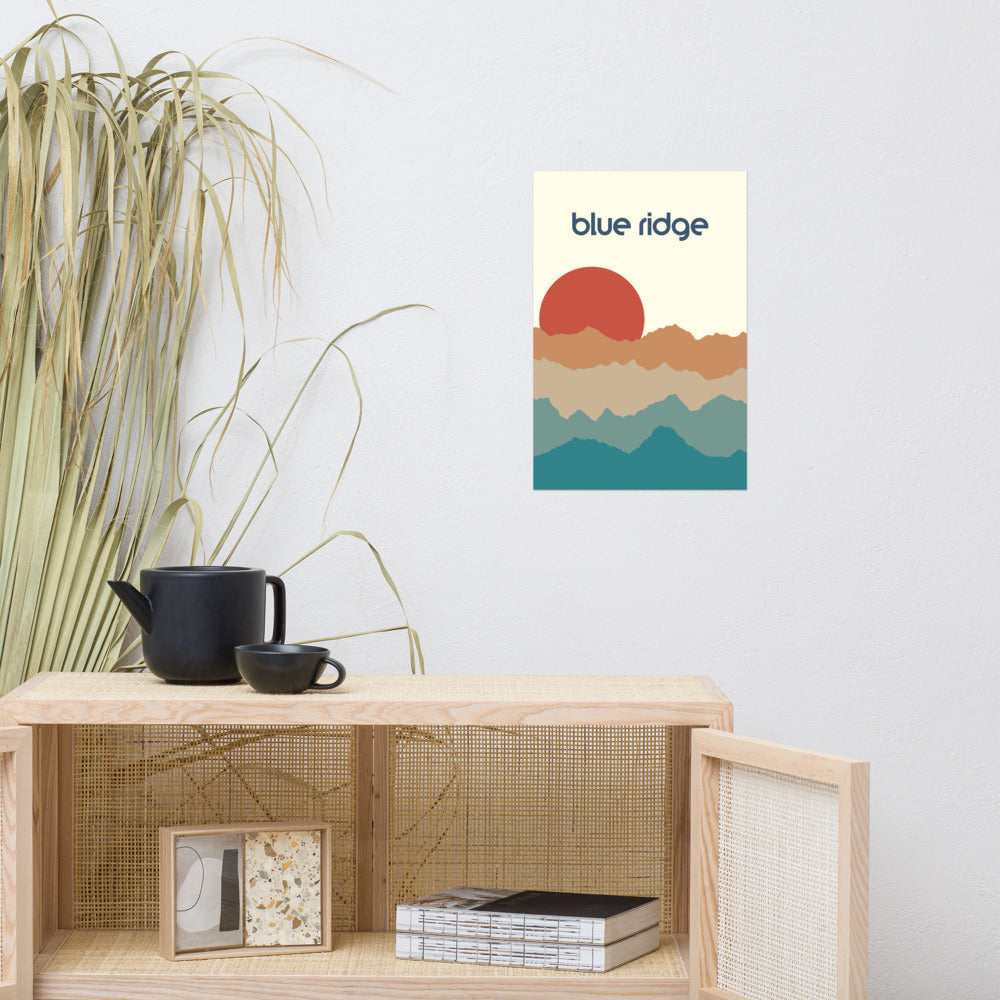 Blue Ridge Mountains Poster