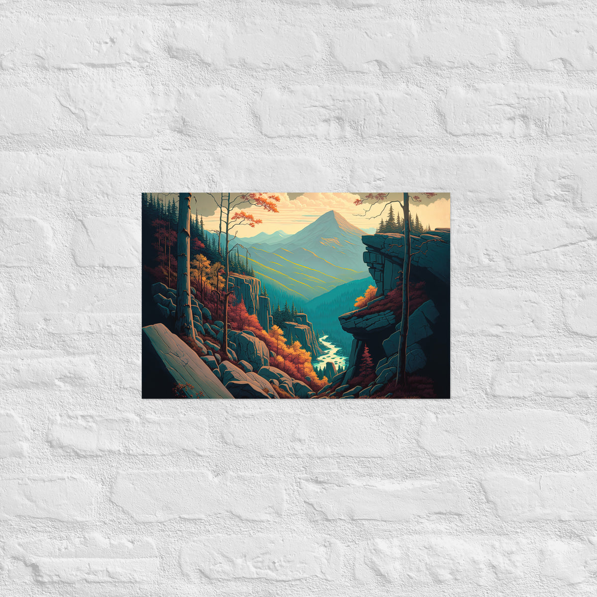 Virginia River Gorge Premium Print