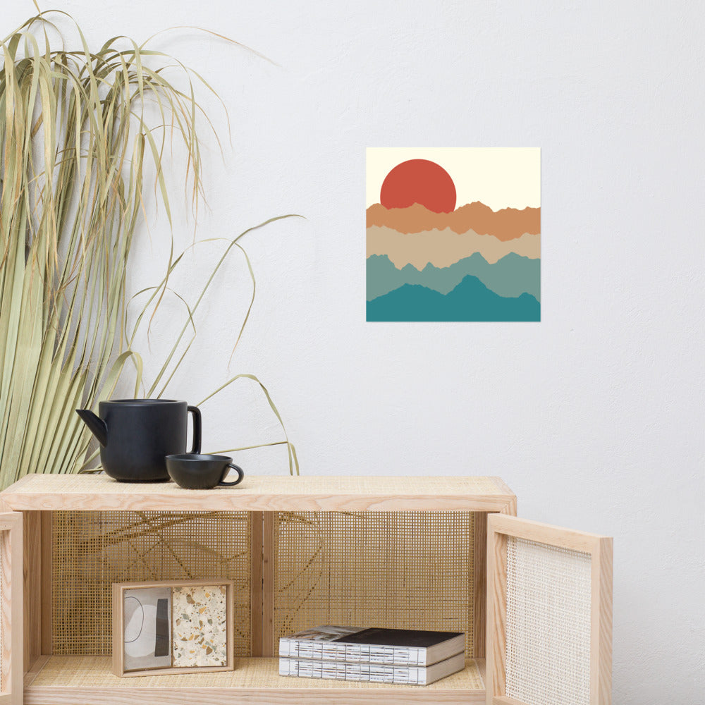 Blue Ridge Mountains Poster