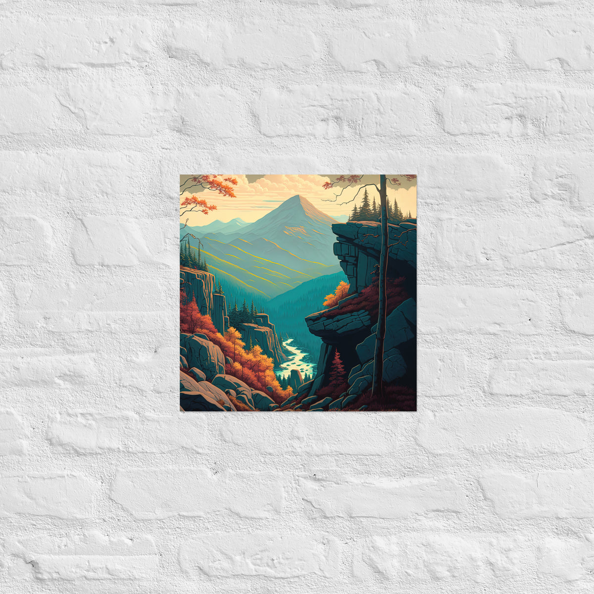 Virginia River Gorge Premium Print