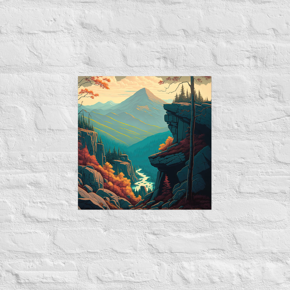 Virginia River Gorge Premium Print