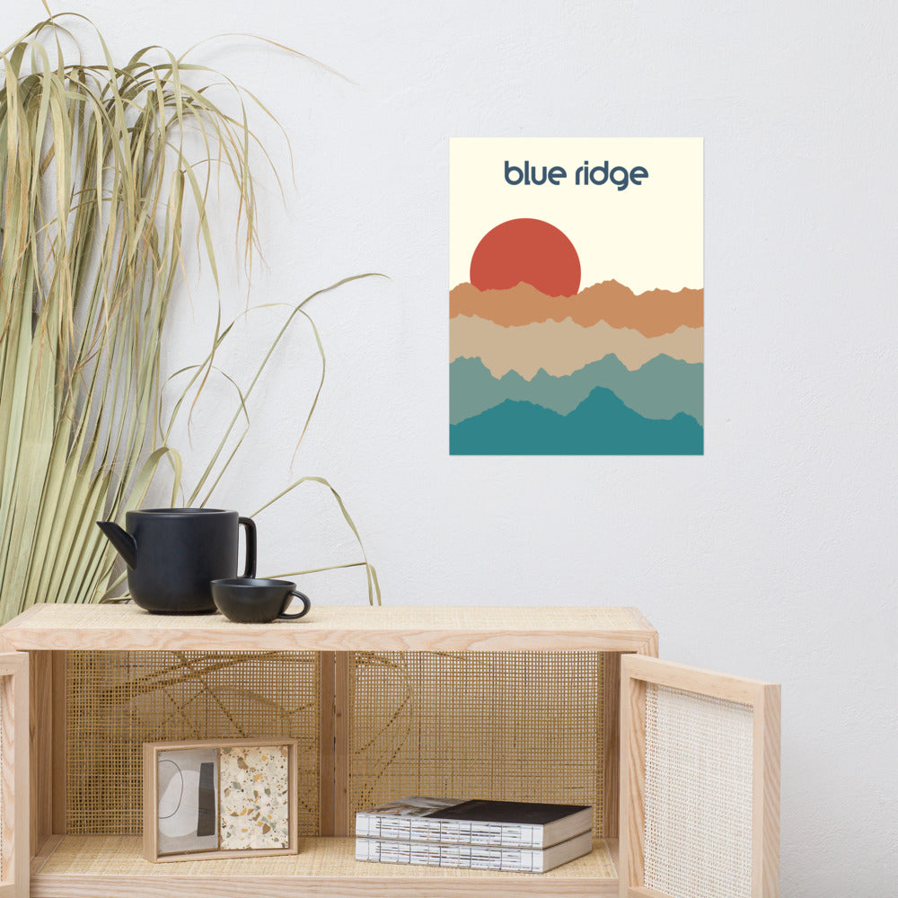 Blue Ridge Mountains Poster