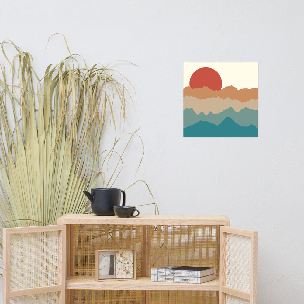 Blue Ridge Mountains Poster