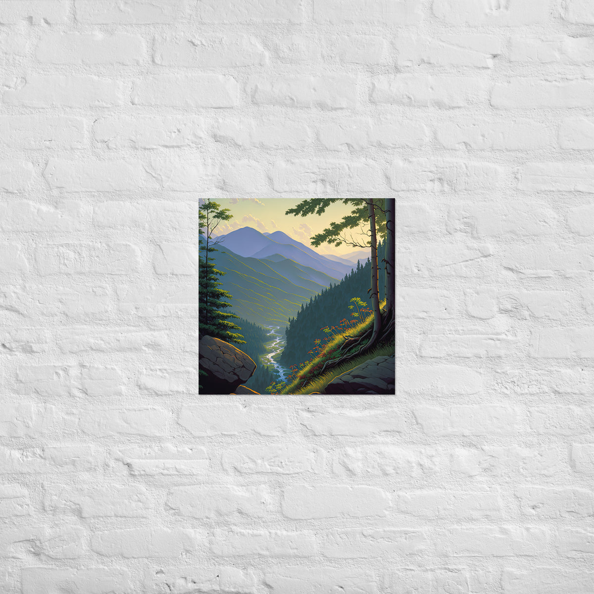 Virginia Mountain River Premium Print