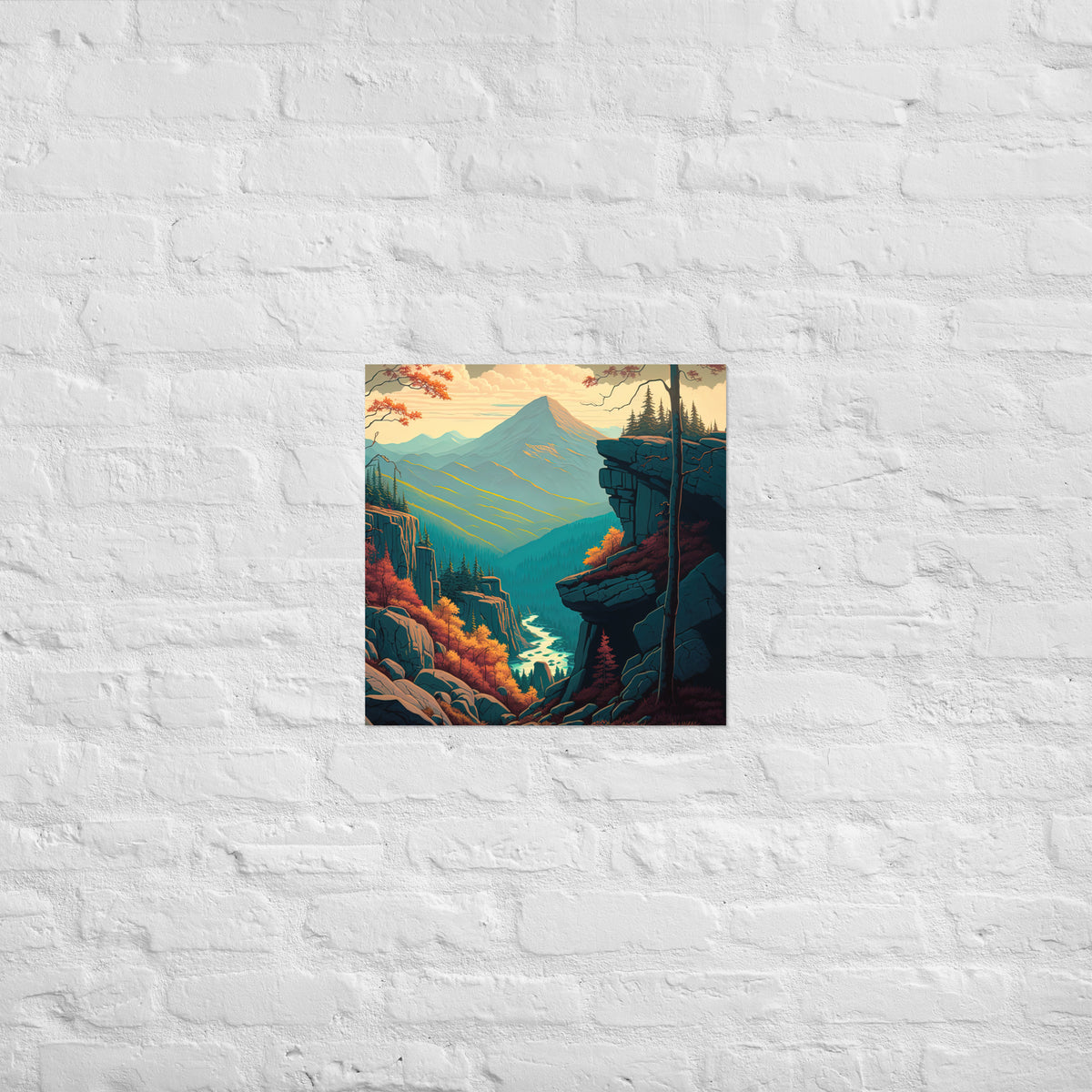 Virginia River Gorge Premium Print