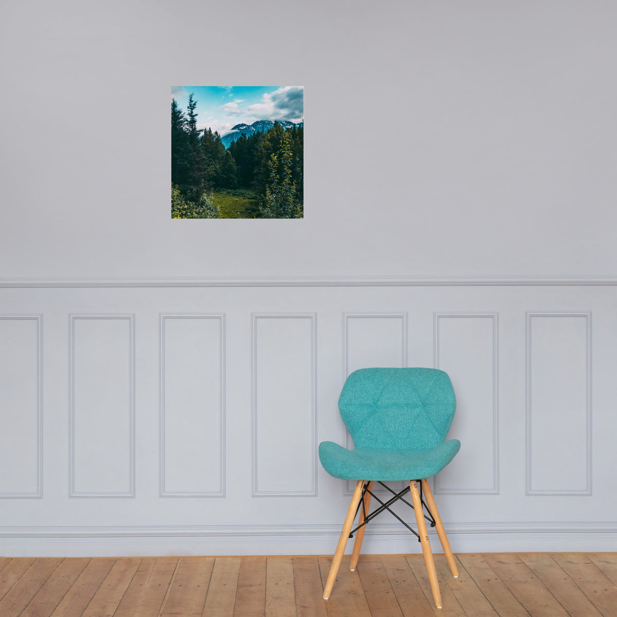 Mountain Meadow Matte Poster