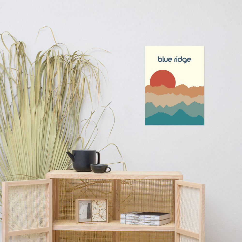 Blue Ridge Mountains Poster