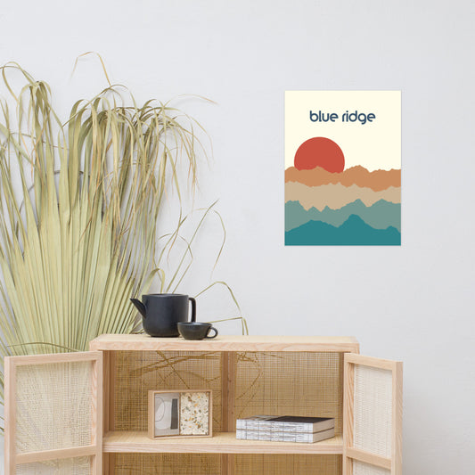 Blue Ridge Mountains Poster