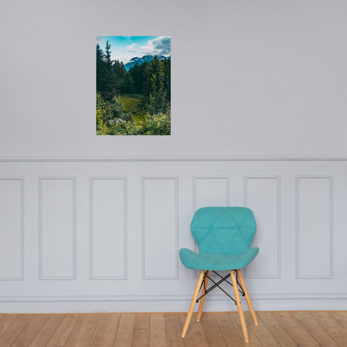 Mountain Meadow Matte Poster