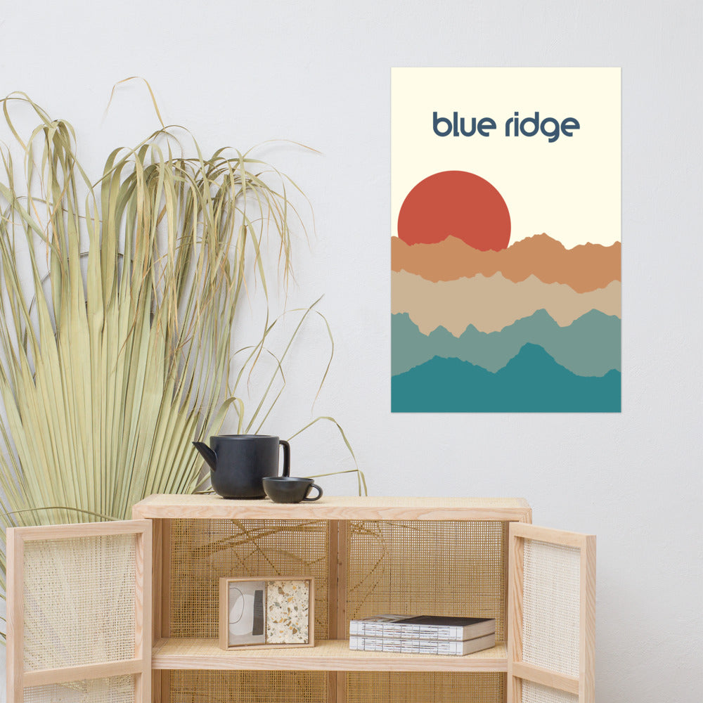 Blue Ridge Mountains Poster