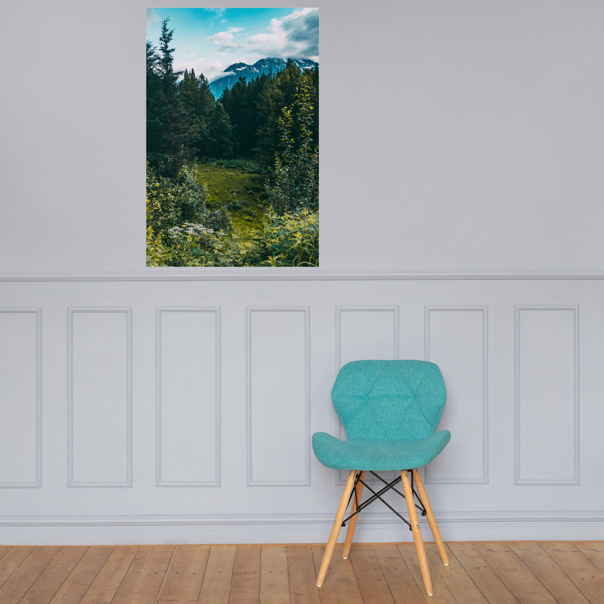 Mountain Meadow Matte Poster