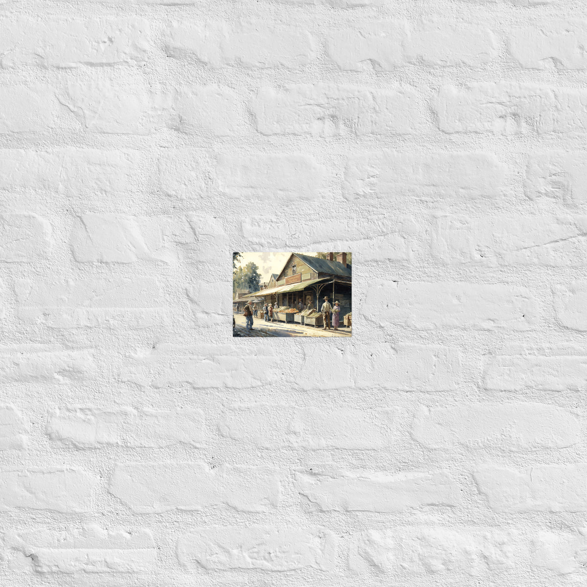 Farmers Market Premium Art Print