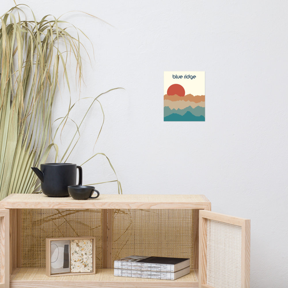 Blue Ridge Mountains Poster