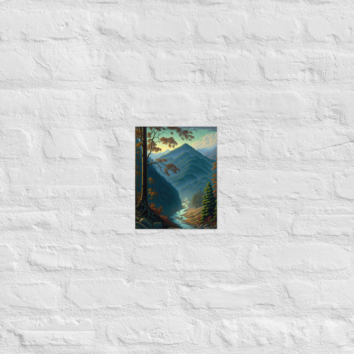 Virginia River Valley Premium Print