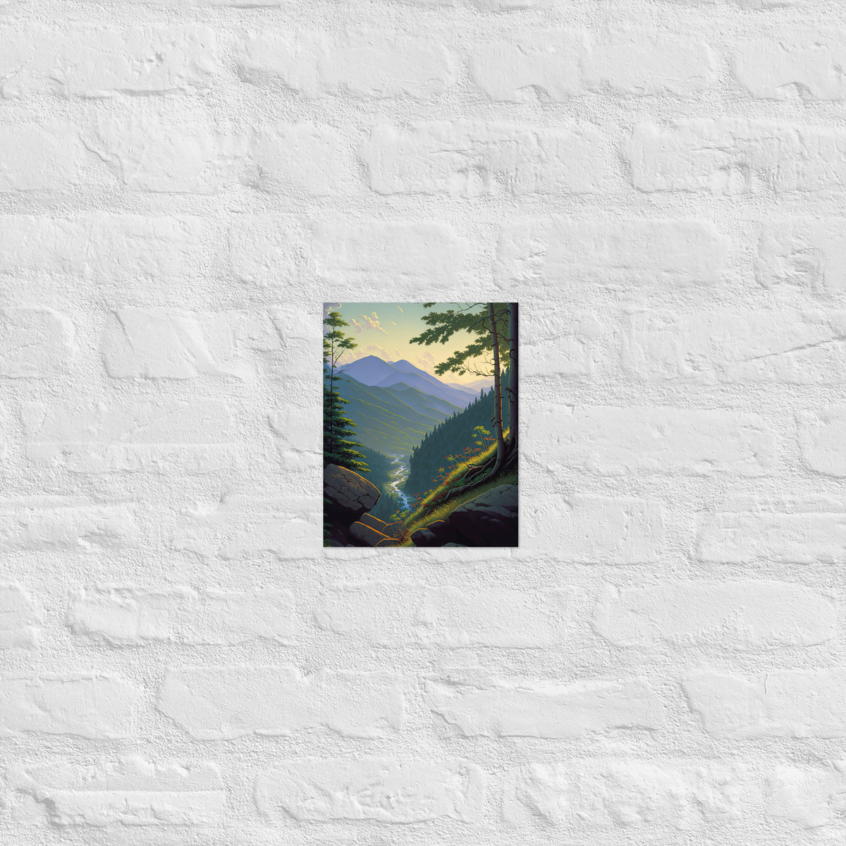 Virginia Mountain River Premium Print