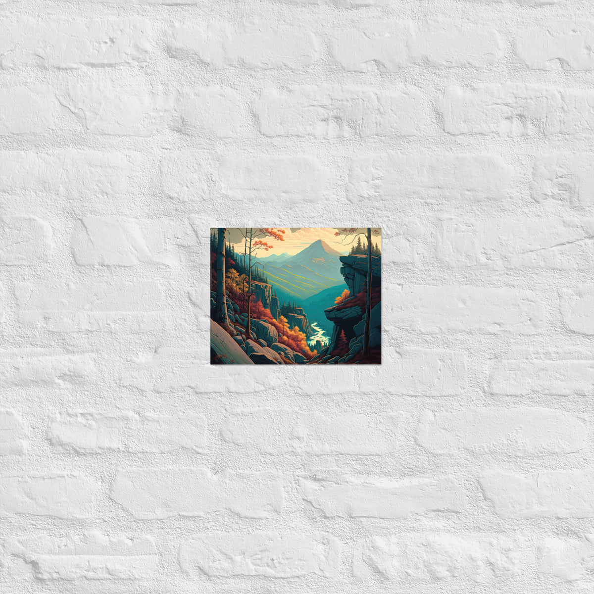 Virginia River Gorge Premium Print